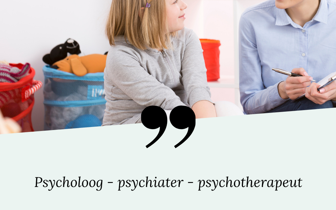 Wat is het verschil tussen een psycholoog, psychiater en een psychotherapeut? [Wegwijs]